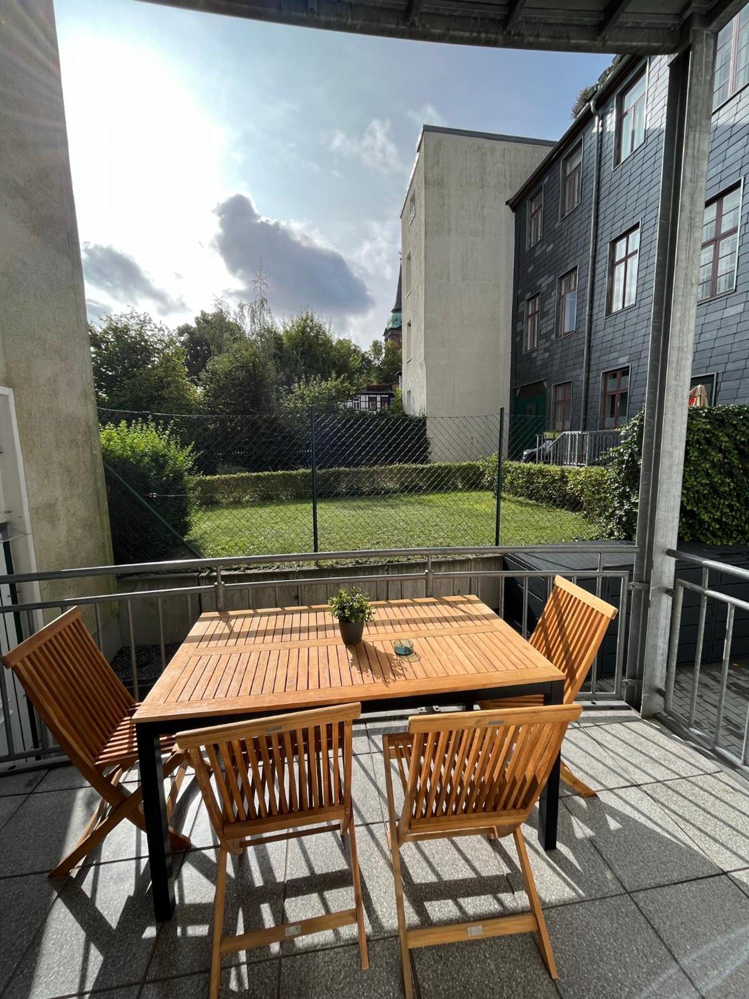 Fewo Taubenstern Schwerin  Buitenkant foto